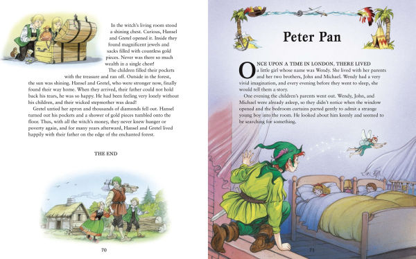 Classic Fairy Tales: 15 Beautifully Illustrated Children's Stories