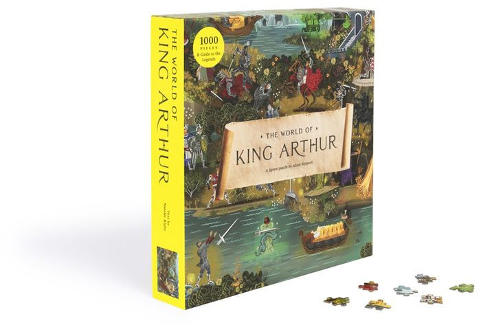 The World of King Arthur 1000 Piece Puzzle by Natalie Rigby, Tony