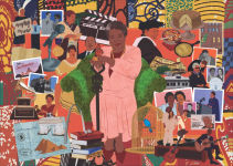 Alternative view 2 of The World of Maya Angelou 1000 Piece Puzzle: A puzzle by Rachelle Baker