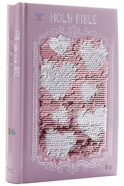 ICB, Sequin Sparkle and Change Bible, Hardcover, Pink: International Children's Bible