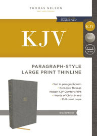 Title: KJV Holy Bible: Paragraph-style Large Print Thinline with 43,000 Cross Reference: King James Version, Author: Thomas Nelson