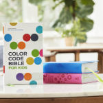 Alternative view 4 of NKJV, Color Code Bible for Kids, Blue Leathersoft, Comfort Print