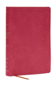Title: Student Study Bible: A Guide to Knowing and Living God's Word (NKJV, Pink Leathersoft, Red Letter, Comfort Print), Author: Thomas Nelson