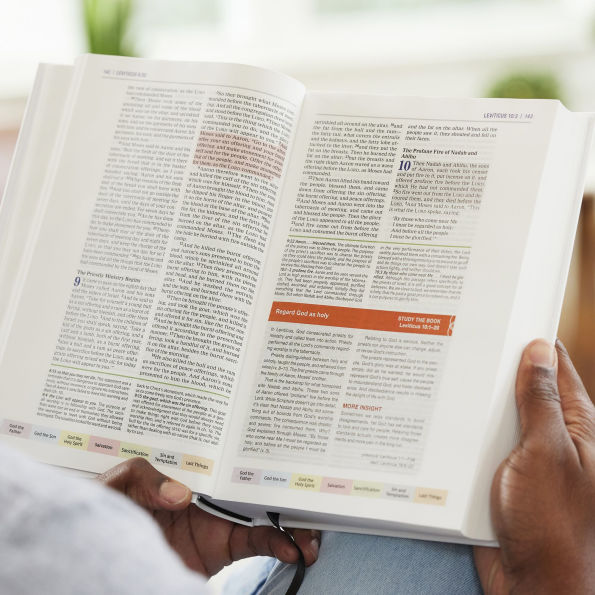 Color Code Study Bible, Revealing God's Truth Color by Color (NKJV, Hardcover, Red Letter)