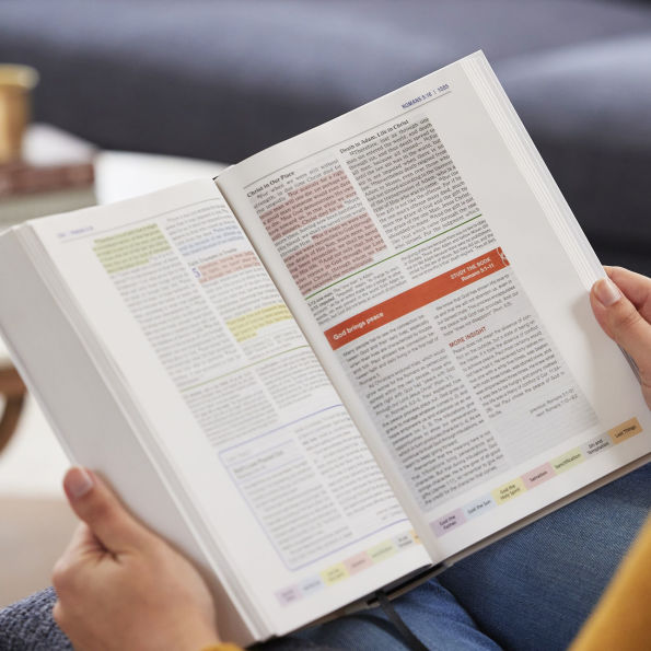 Color Code Study Bible, Revealing God's Truth Color by Color (NKJV, Hardcover, Red Letter)