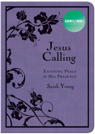 Jesus Calling: Enjoying Peace in His Presence (Deluxe Purple Black ...