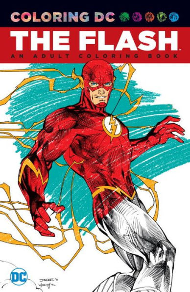 The Flash: An Adult Coloring Book