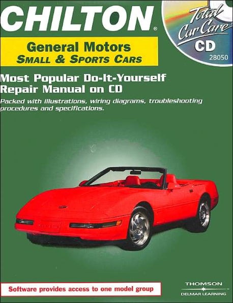Total Car Care CD-ROM: General Motors 1982-00 Small and Mid-Size Cars Retail Box