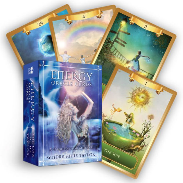 Energy Oracle Cards: A 53-Card Deck and Guidebook by Sandra Anne Taylor,  Other Format