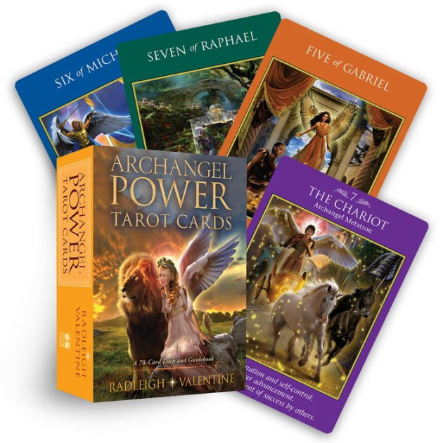 Archangel Power Tarot Cards: A 78-Card Deck and Guidebook by Radleigh  Valentine, Other Format