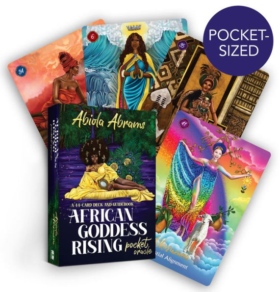 African Goddess Rising Pocket Oracle: A 44-Card Deck and Guidebook