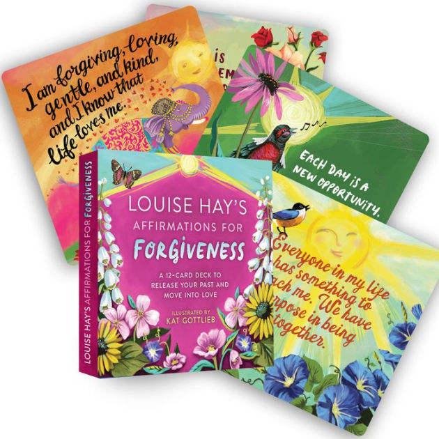 Louise Hay's Affirmations for Forgiveness: A 12-Card Deck to