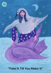 Alternative view 4 of Trust Your Vibes Oracle Cards: A 50-Card Deck with Guidebook