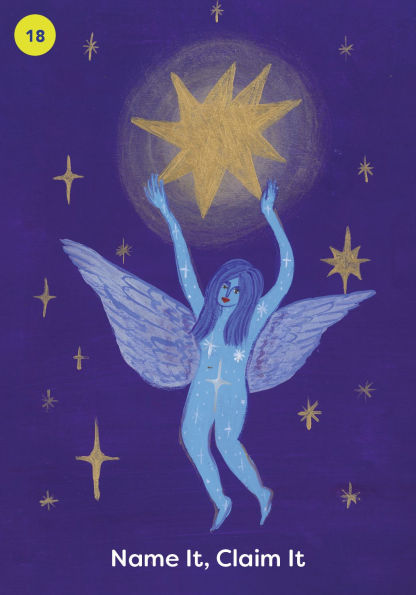 Trust Your Vibes Oracle Cards: A 50-Card Deck with Guidebook
