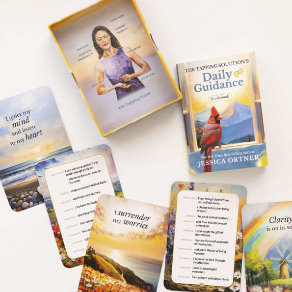 The Tapping Solution's Daily Guidance: 52-Card Deck and Guidebook