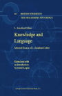 Knowledge and Language: Selected Essays of L. Jonathan Cohen / Edition 1