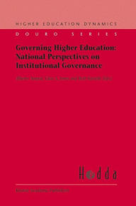 Title: Governing Higher Education: National Perspectives on Institutional Governance / Edition 1, Author: Alberto Amaral