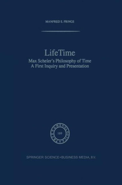 Lifetime: Max Scheler's Philosophy of Time