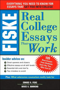 Real college essays