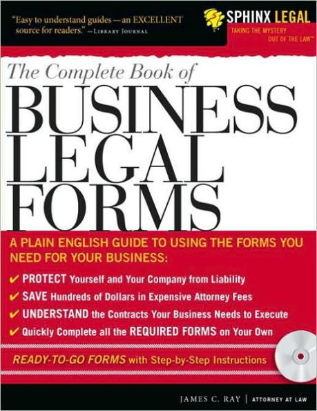 Complete Book of Business Legal Forms
