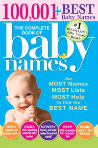 Title: The Complete Book of Baby Names: The Most Names (100,001+), Most Unique Names, Most Idea-Generating Lists (600+) and the Most Help to Find the Perfect Name, Author: Lesley Bolton