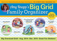 2015 Amy Knapps Big Grid Family Wall Calendar