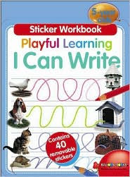 Sticker Workbook: I Can Write