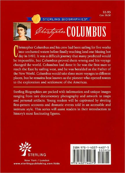 Christopher Columbus: The Voyage That Changed the World (Sterling Biographies Series)