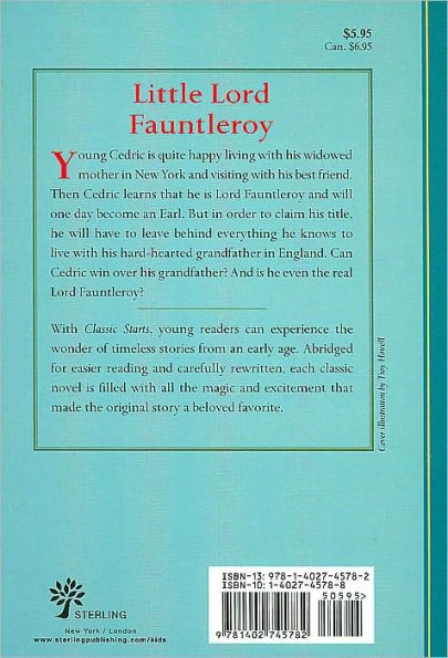 Little Lord Fauntleroy (Classic Starts Series)