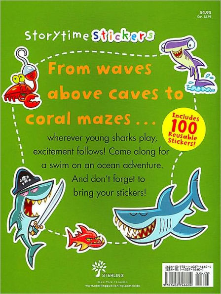 Storytime Stickers: Sharks at Sea