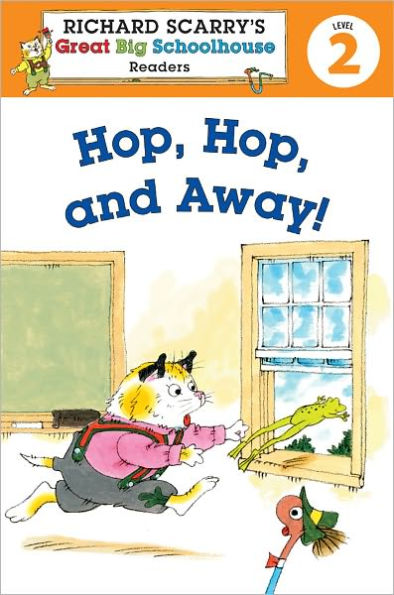 Hop, Hop, and Away! (Richard Scarry's Readers Series: Level 2)