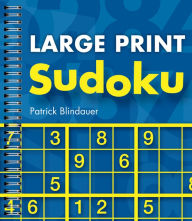 Title: Large Print Sudoku, Author: Patrick Blindauer