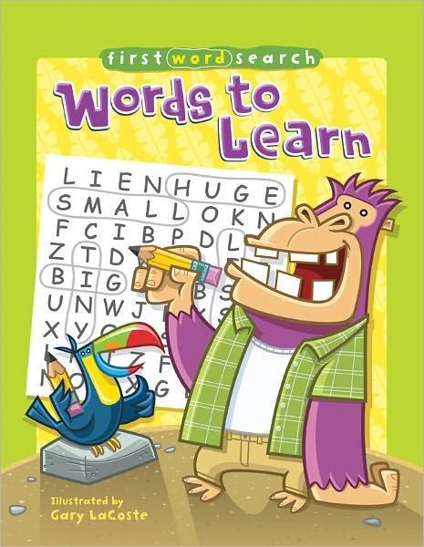 First Word Search: Words To Learn By Gary Lacoste, Paperback 