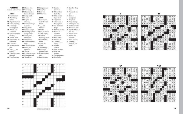 Easy as Pie Crosswords: Super Easy!: 72 Relaxing Puzzles
