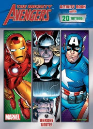 The Mighty Avengers Book to Color with Tattoos