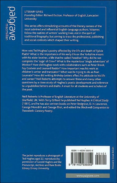 Ted Hughes: A Literary Life