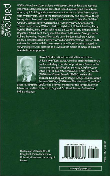 William Wordsworth: Interviews and Recollections