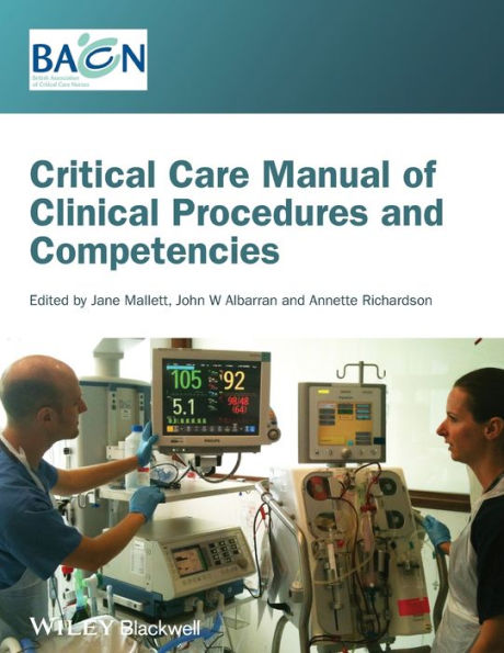 Critical Care Manual of Clinical Procedures and Competencies / Edition 1