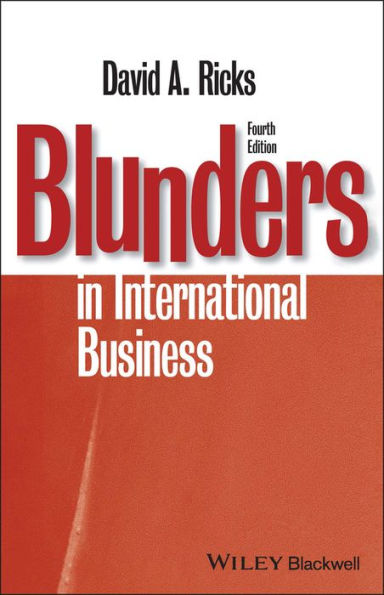 Blunders in International Business / Edition 4