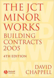 Title: The JCT Minor Works Building Contracts 2005, Author: David Chappell