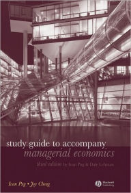 Study Guide to Accompany Managerial Economics / Edition 3