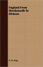 England From Wordsworth To Dickens