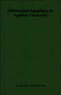 Differential Equations in Applied Chemistry