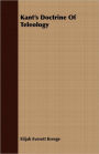 Kant'S Doctrine Of Teleology