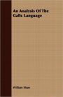 An Analysis Of The Galic Language