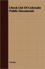 Check List Of Colorado Public Documents
