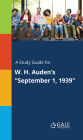A Study Guide for W. H. Auden's