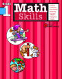 Math Skills: Grade 1 (Flash Kids Harcourt Family Learning)