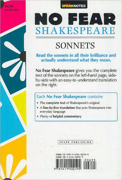 Sonnets (No Fear Shakespeare)