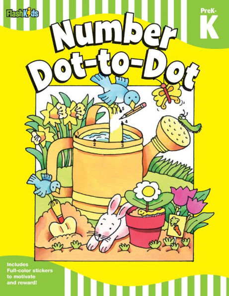 Number Dot-to-Dot: Grade Pre-K-K (Flash Skills)